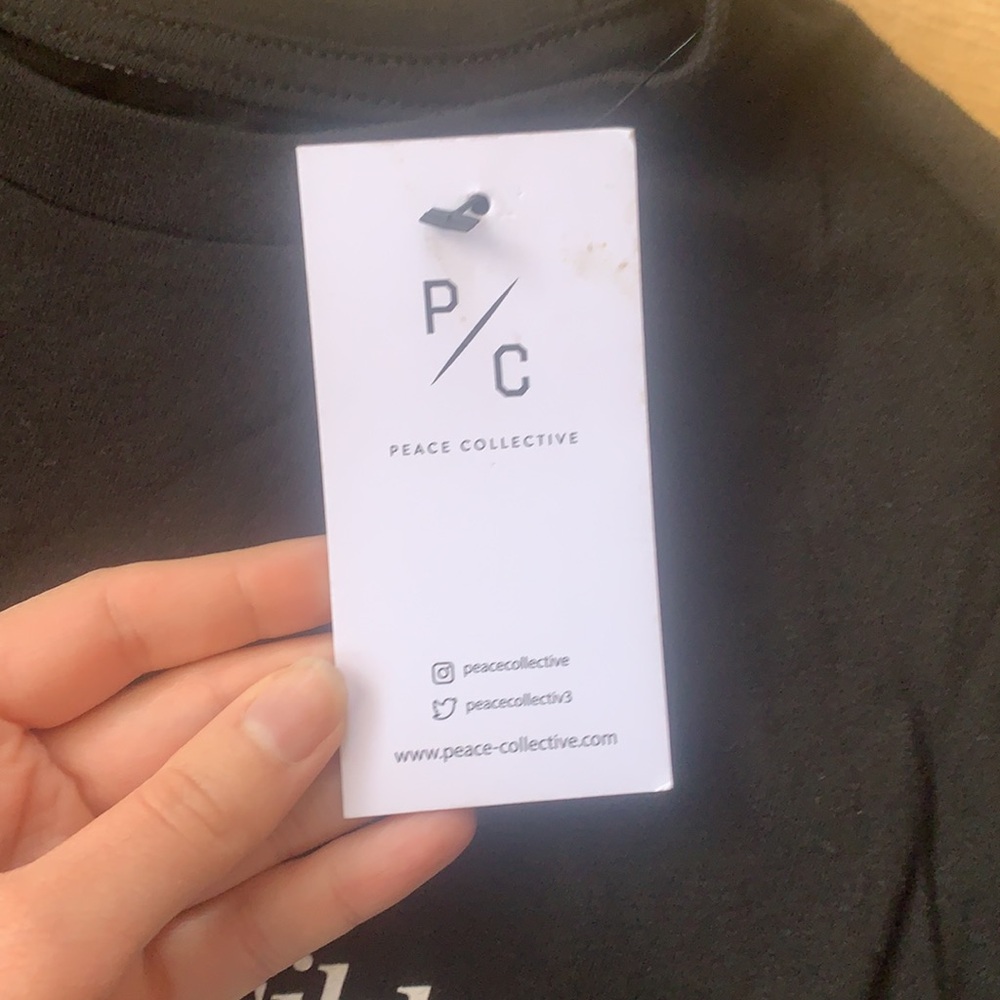 Peace Collective | Black Canadian T Shirt Size Small - Picture 3 of 5
